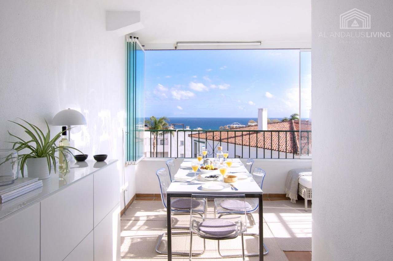 Scandinavian Seaview Terrace: Miraflores Beach Retreat Malaga Exterior photo